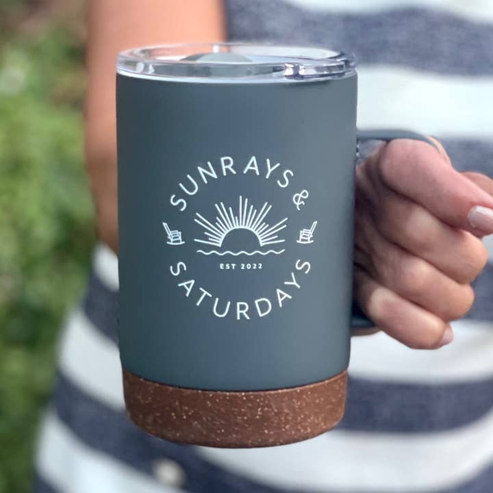 Custom BRAND/LOGO 16 Oz. Corky Stainless Mug for wholesale by Mercantile 12