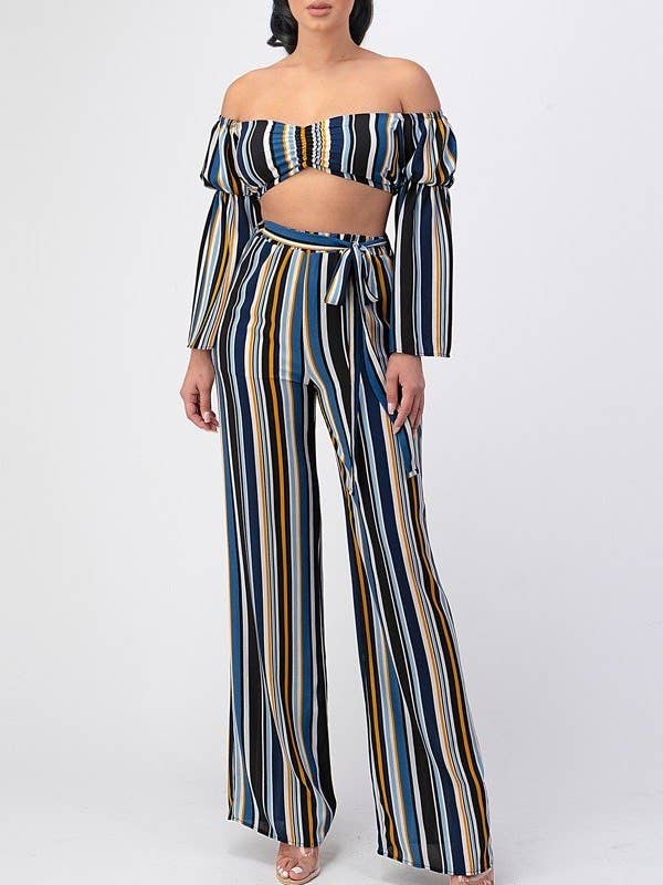 Randigt axelset1325set för wholesale av SHOP17