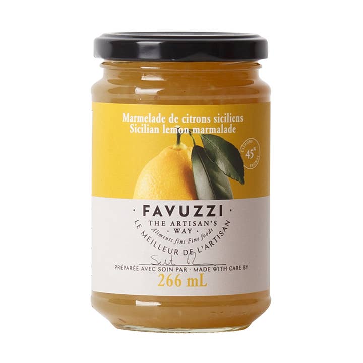 Marmelade de citron sicilien pour la vente par Favuzzi