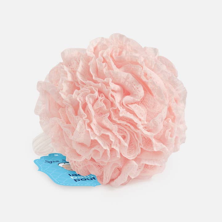 Bath Accessories Company - Wholesale Bath Pouf/Sponge - Vintage Lace Bath Pouf