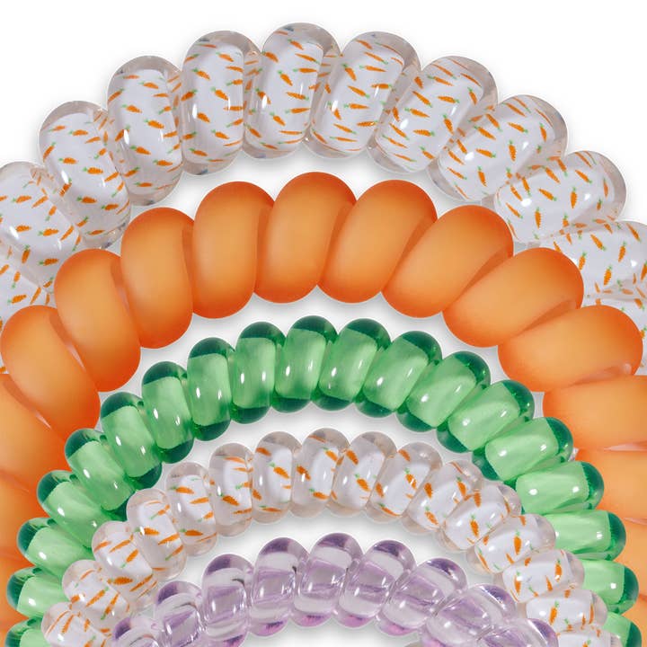 TELETIES - Wholesale Hair Tie - Spiral Hair Coil | Mix Pack | Hoppy Days!2
