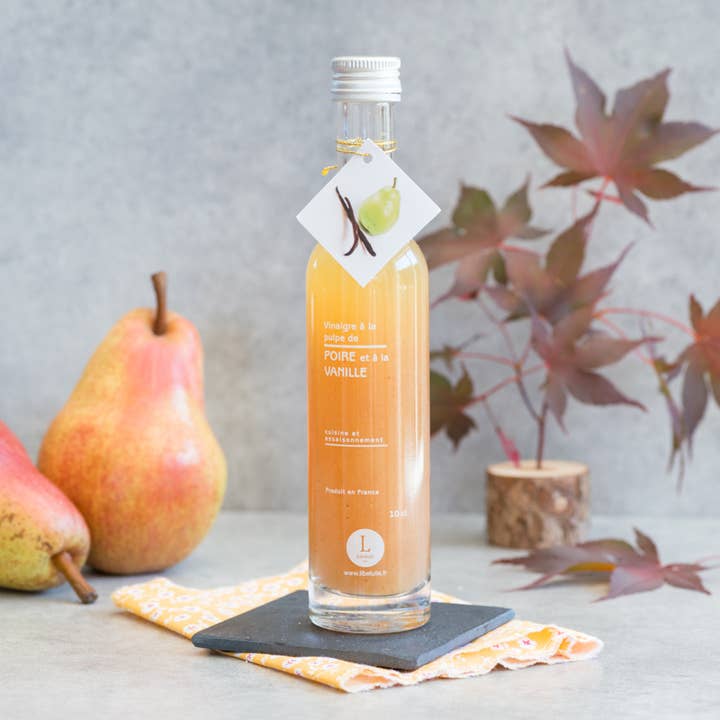 Pear pulp and vanilla vinegar 25cl for wholesale by La Boutique aux délices