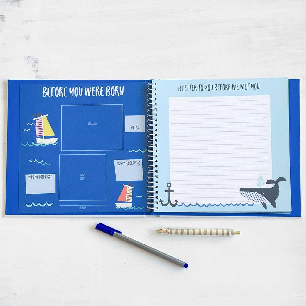 Lucy Darling - Vente Livre de souvenirs – enfant et bébé - Livre de mémoire de Little Captain2