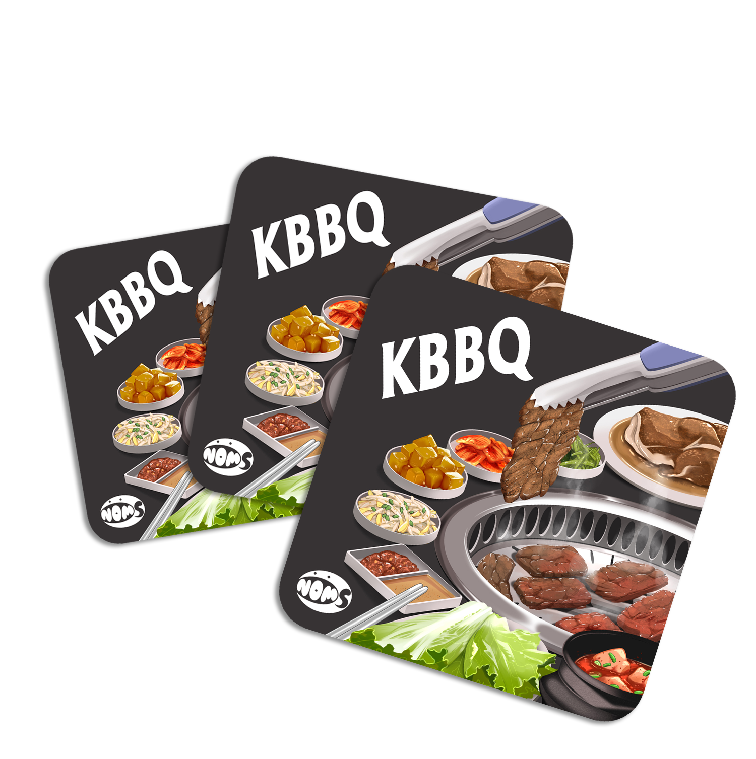 Noms - Wholesale Sticker - Korean BBQ Sticker2