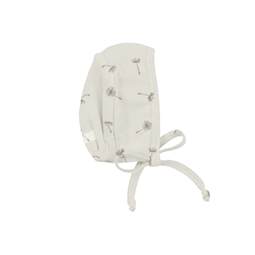 Ivory Wrap Footie W/ Round Bonnet Wildflower for wholesale on Faire2