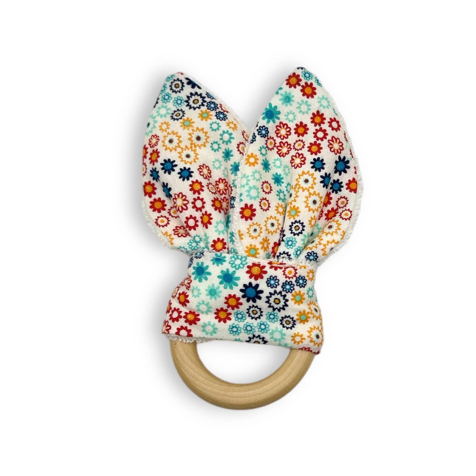 Jolly Bundles - Wholesale Teether (Not Clip-On) - Baby - Baby Teething Ring/Floral Wooden Teether/Baby Girl Gift Idea7