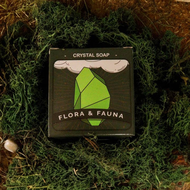 AW Artisan - Wholesale Bar Soap - 3x Elemental Crystal Soap - Earth1