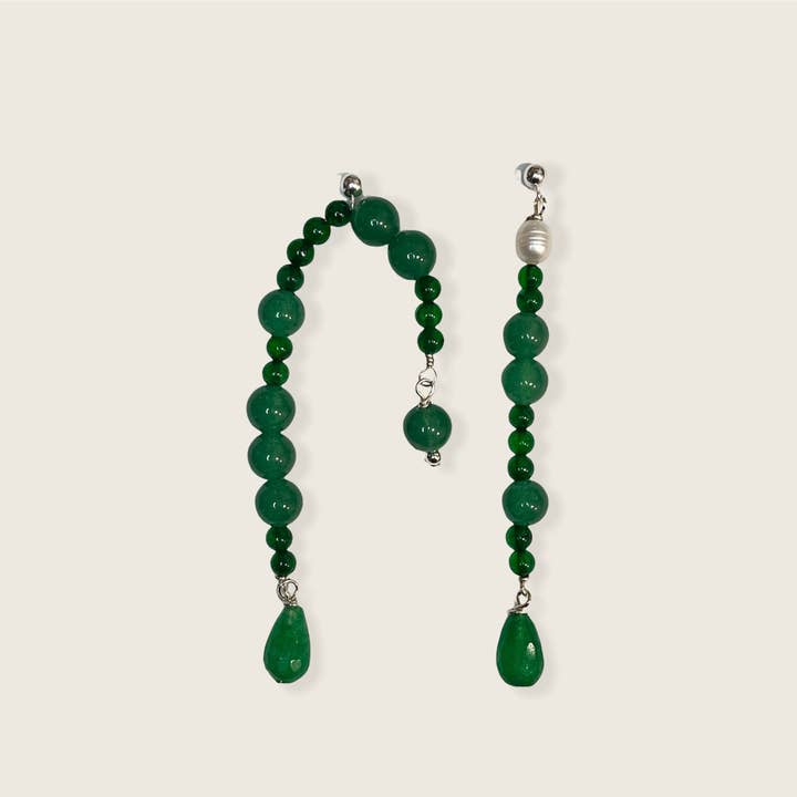 Alice Jade Earrings for wholesale by Aspekto Jewelry