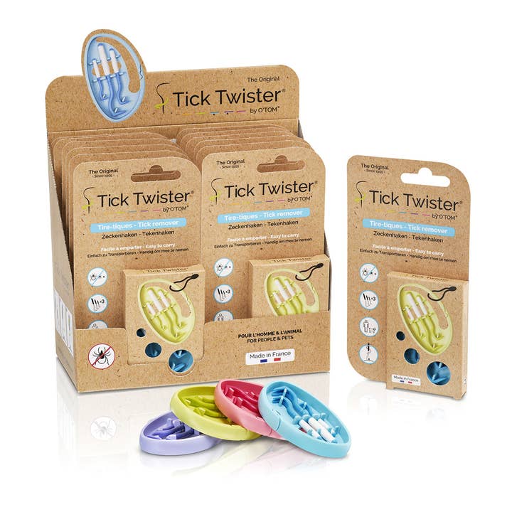 Tick Twister – Engroshandel Hundeplejesæt - Hund – Visning af 12 Clipbox Tick Twister® etuier