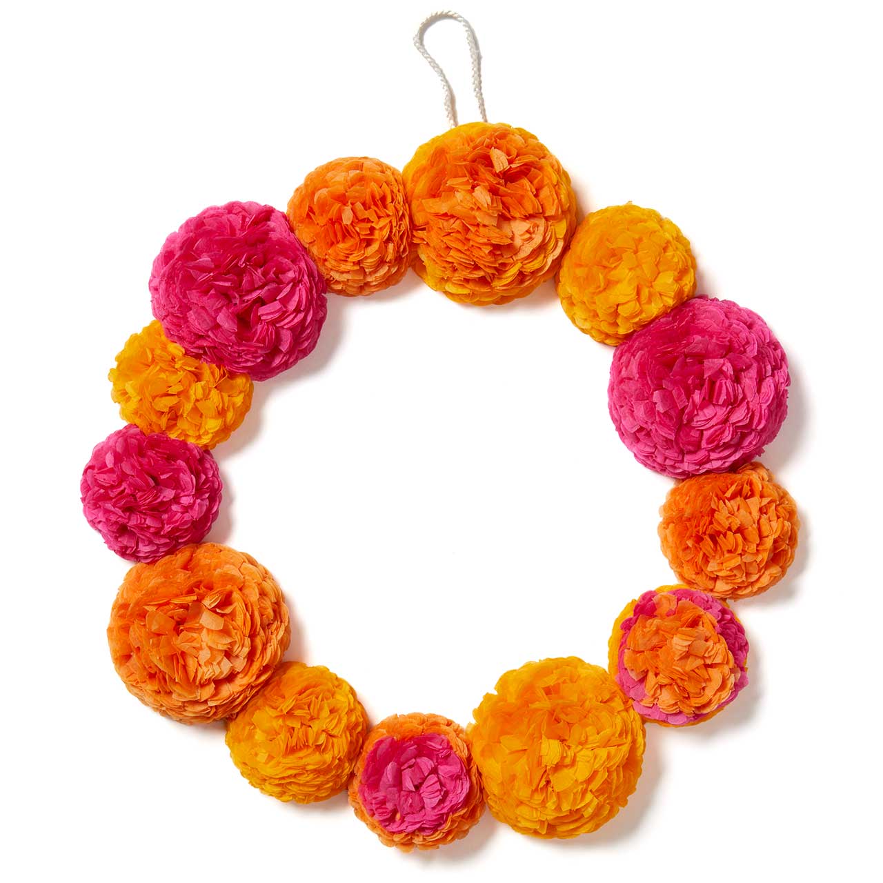SERRV International - Wholesale Wreath - Paper Marigold Wreath0