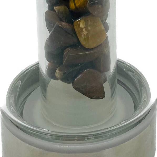 chakra-chic.com - Wholesale Water Bottle - Crystal Elixir Gemstone Water Bottle 16 oz with Carry Strap21