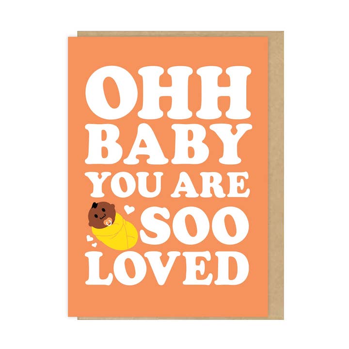 Eres Muy Amado (Ohh Bebé) Tarjeta de Baby Shower Neutral en Cuanto al Género para venta al por mayor de Zuri & Dre