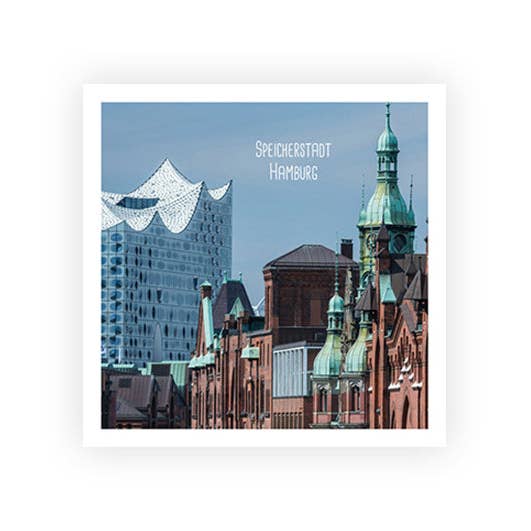 HH Speicherstadt | Postcard for wholesale by Hey!Cards GmbH & Co. KG