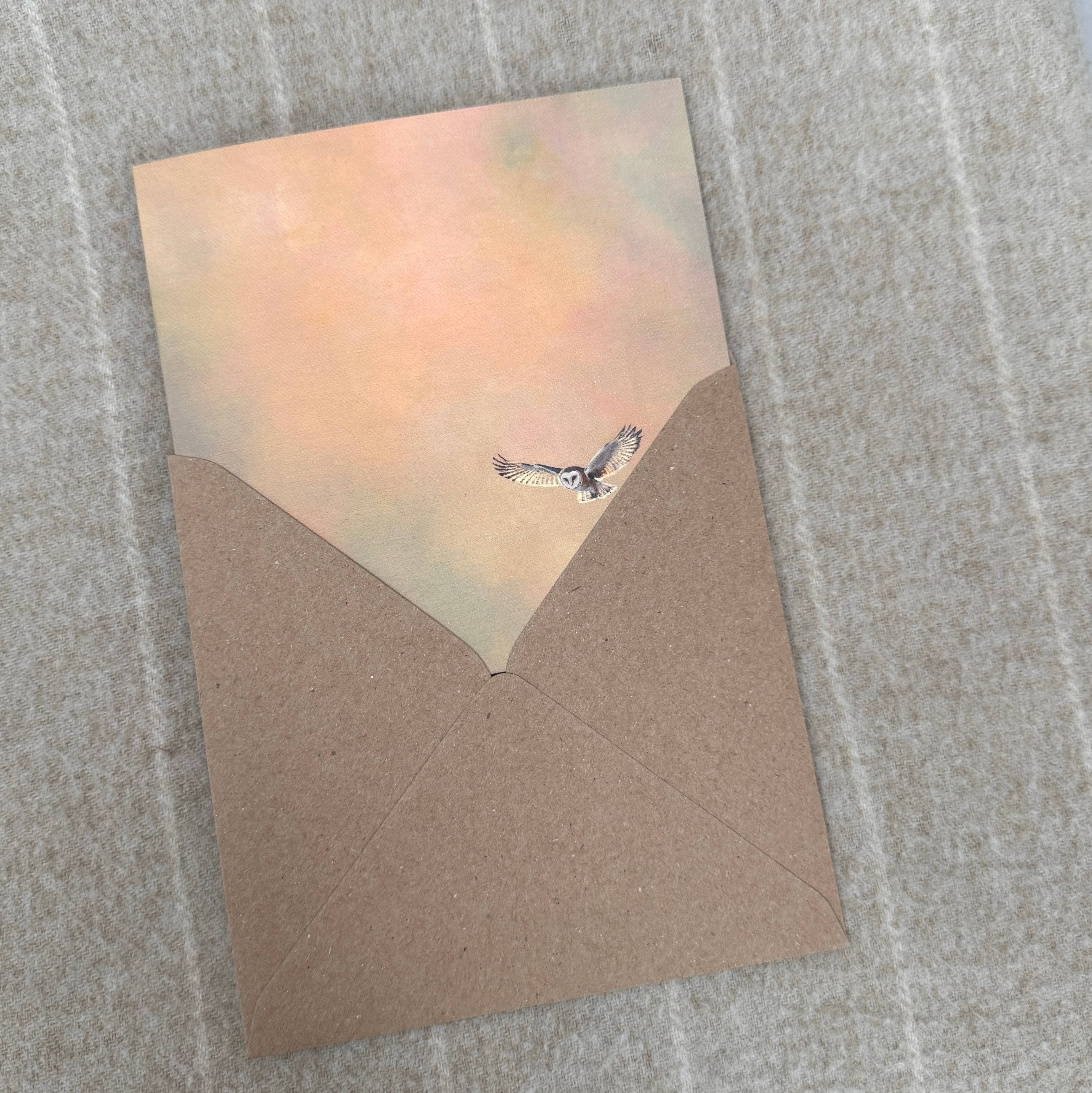 Portrait of Clouds - Wholesale Everyday Greeting Card - Barn Owl Greetings Card - Luxury Textured Cardstock5