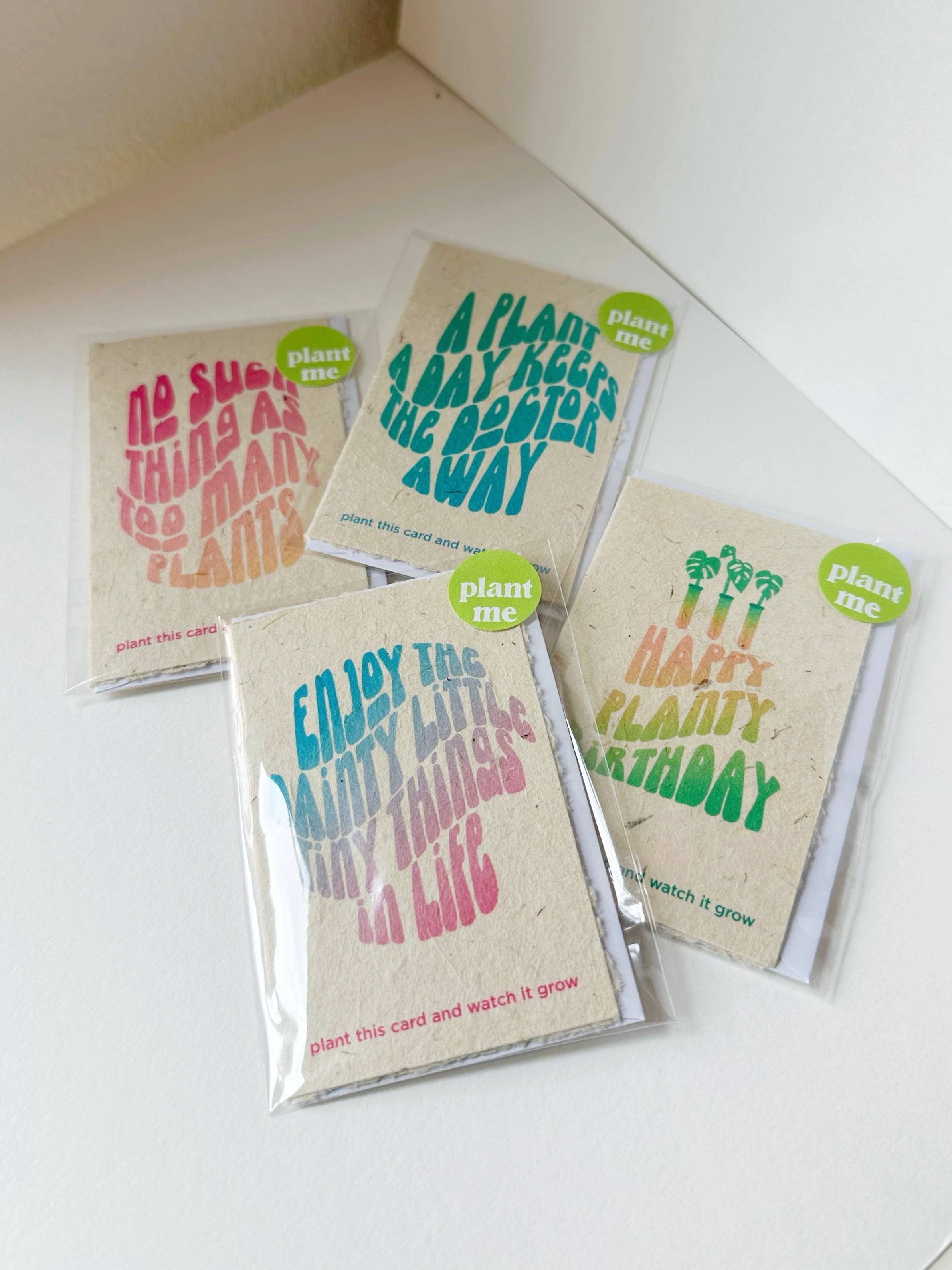 Dainty Little Tiny Things – Großhandel Grußkarten für den Alltag – Mini-Pflanzbare Grußkarten mit Samen2