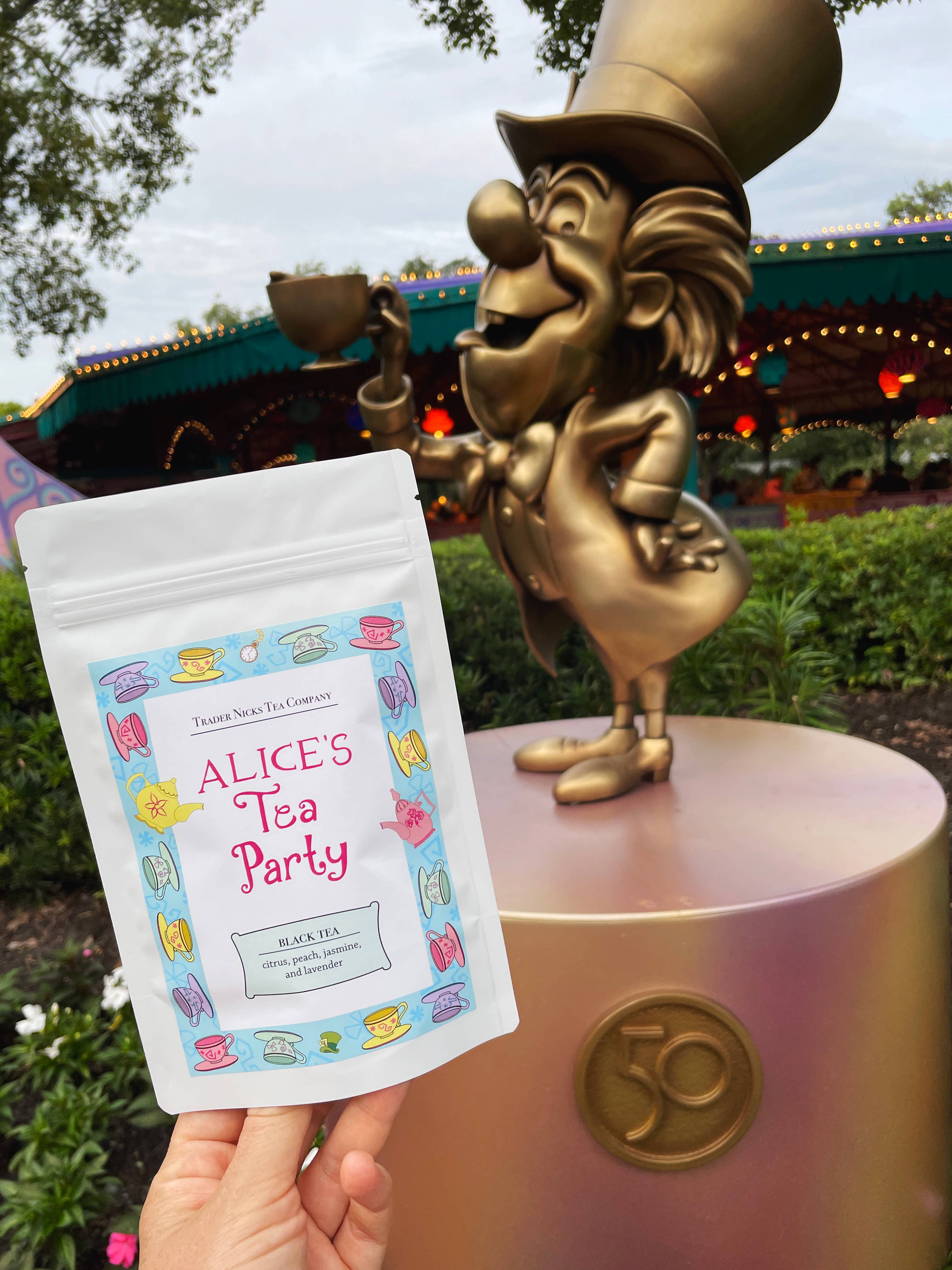 Trader Nicks Tea Company - Wholesale Loose Tea - Alice's Tea Party Earl Grey Tea3