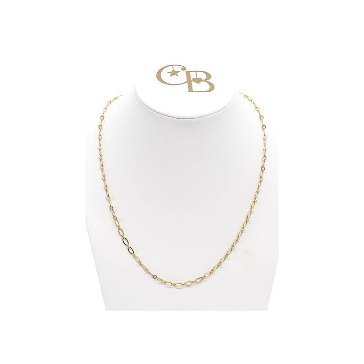 The Charm Bar Company - Wholesale Link & Chain Necklace - Gold Christie Necklace