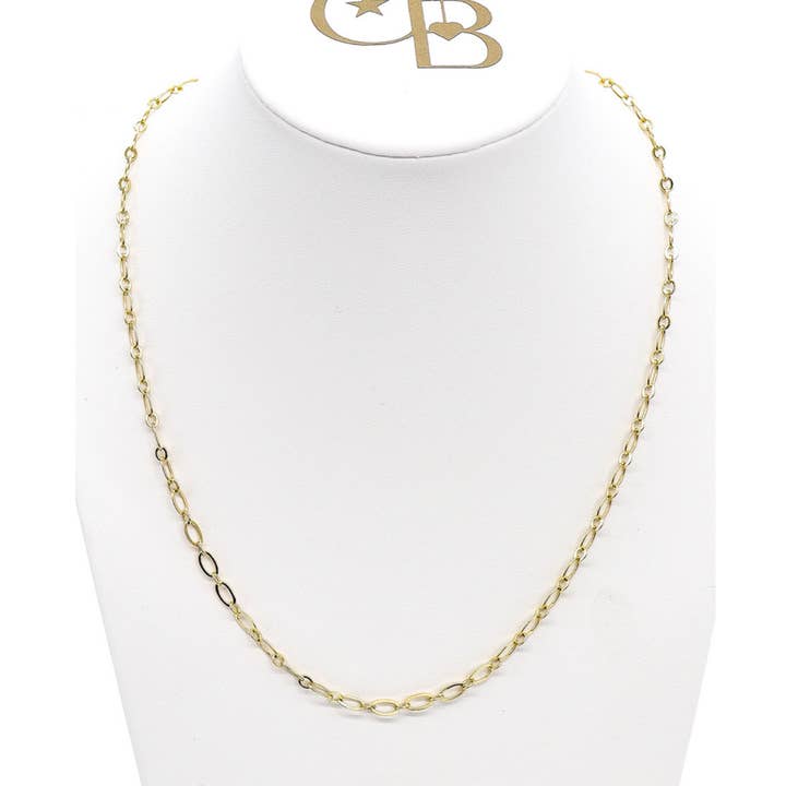 Gold Christie Necklace for wholesale by The Charm Bar Company