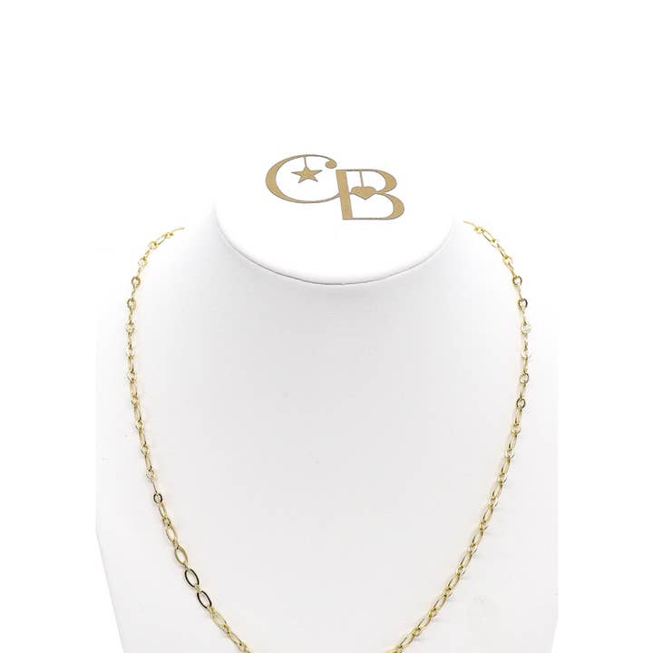 Gold Christie Necklace for wholesale by The Charm Bar Company