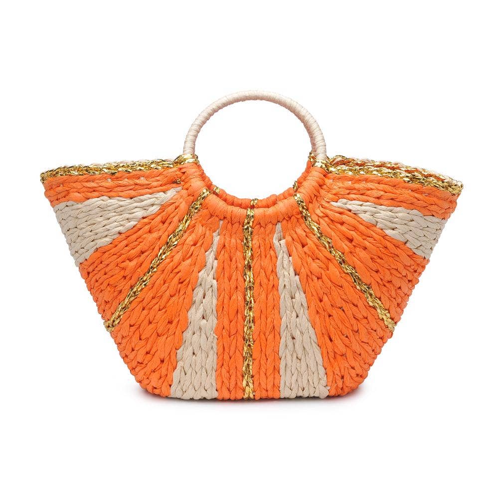 Urban Expressions - Wholesale Beach Bag - Carmen Straw Summer Beach Top Handle Tote7