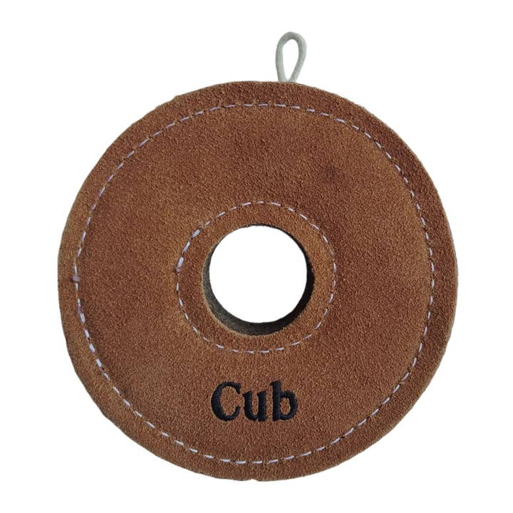 Cub – wholesale Pet rope toy – Dog – Love Donut - Eco Leather Dog Toy 2