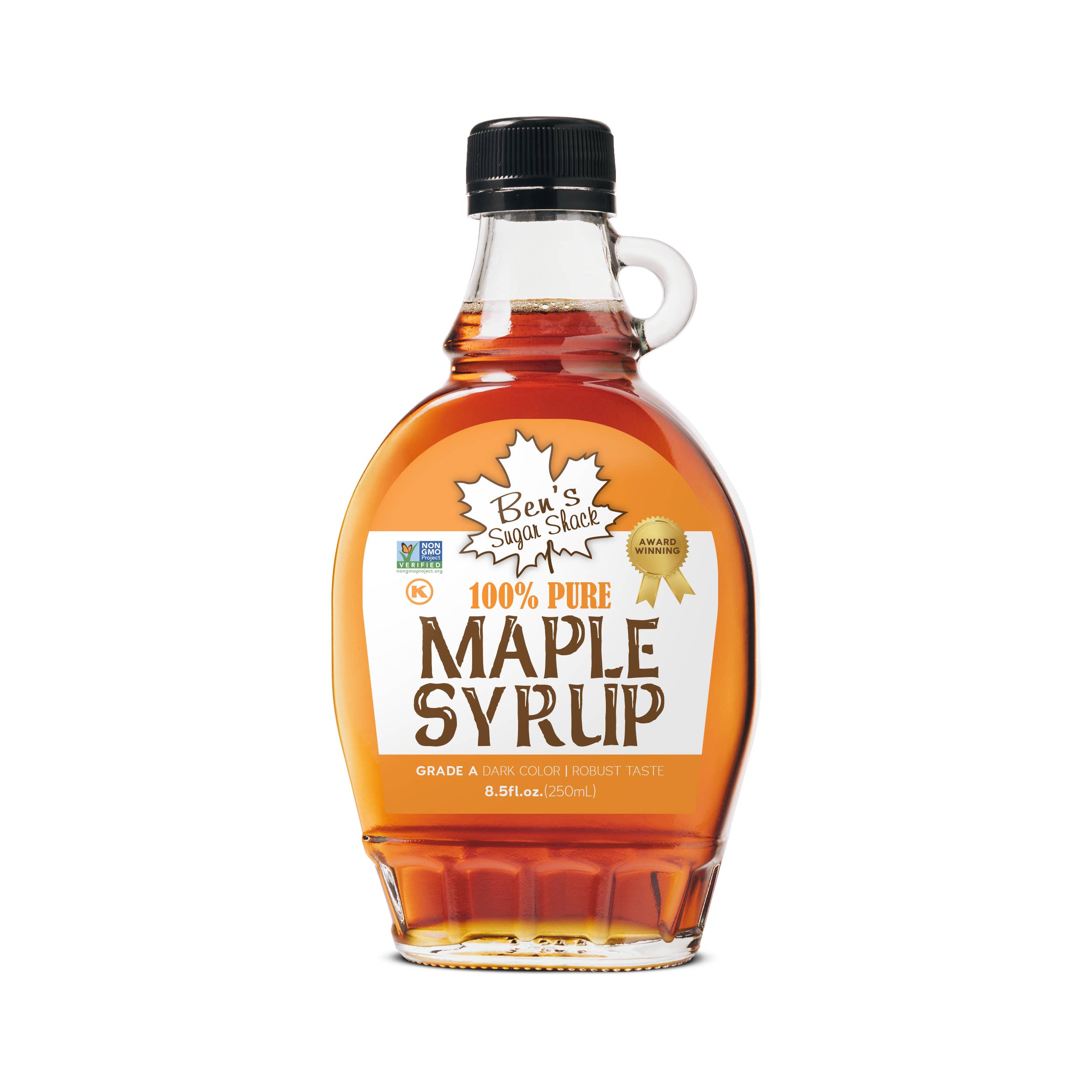 Ben's Sugar Shack - Wholesale Maple Syrup - Ben's Maple Syrup 8 Oz