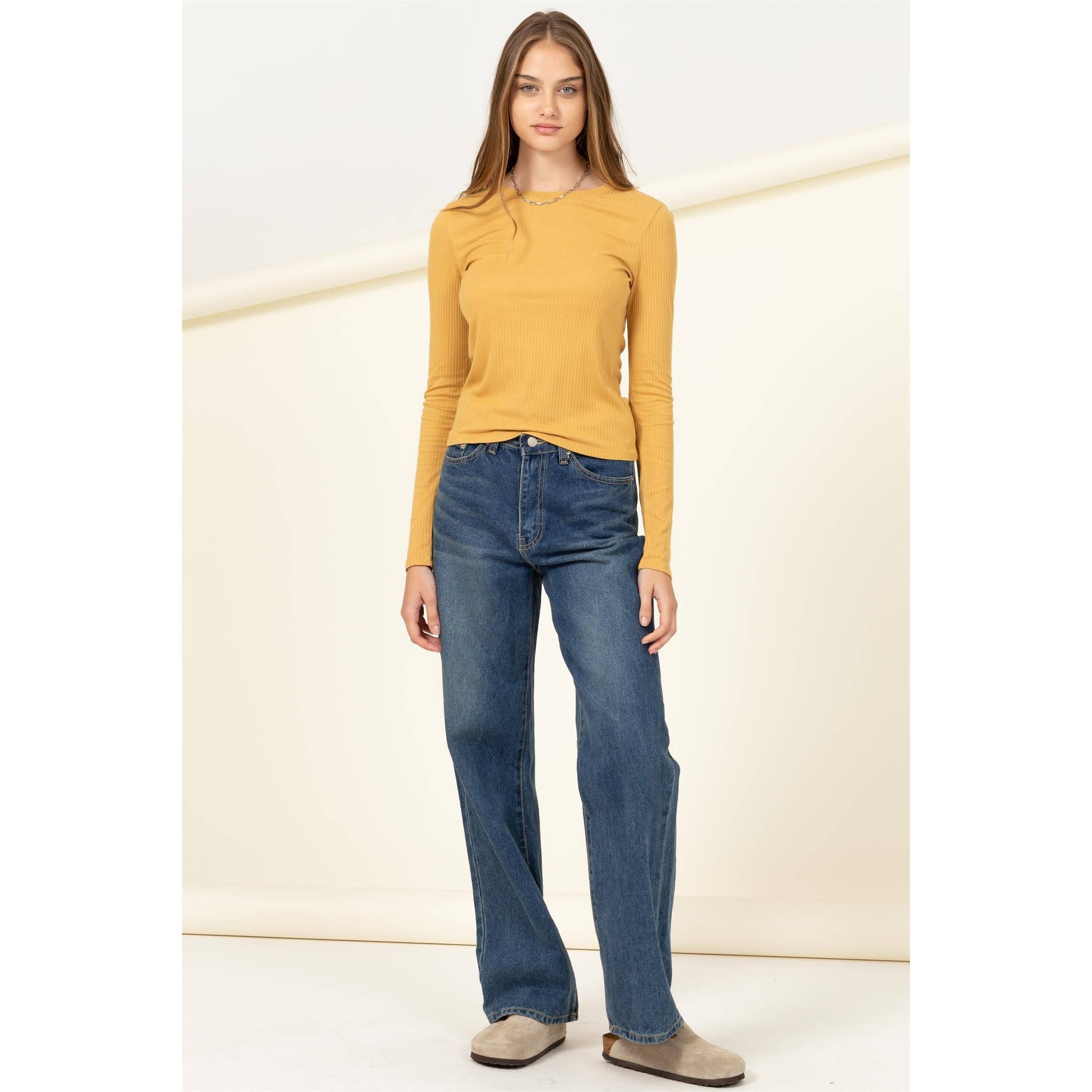 MIELE SENAPE Top a Coste Basic in vendita all'ingrosso su Faire3