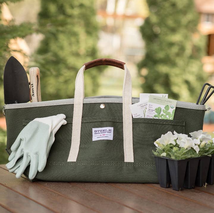 Garden Tote III for wholesale by Steele Canvas Basket Corp.
