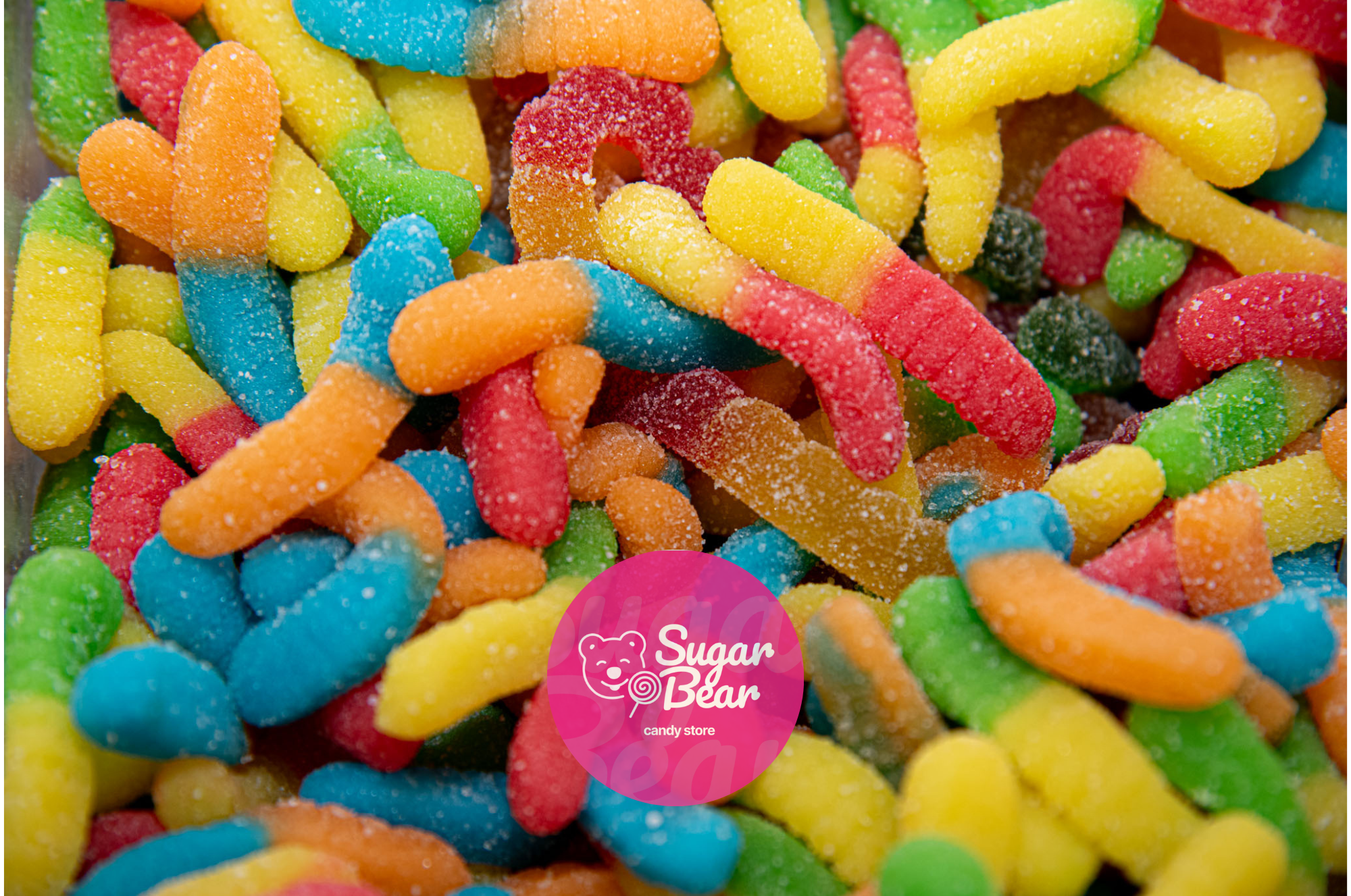 Sugar Bear Candy - Wholesale Gummy - Gummy Sour Worms1