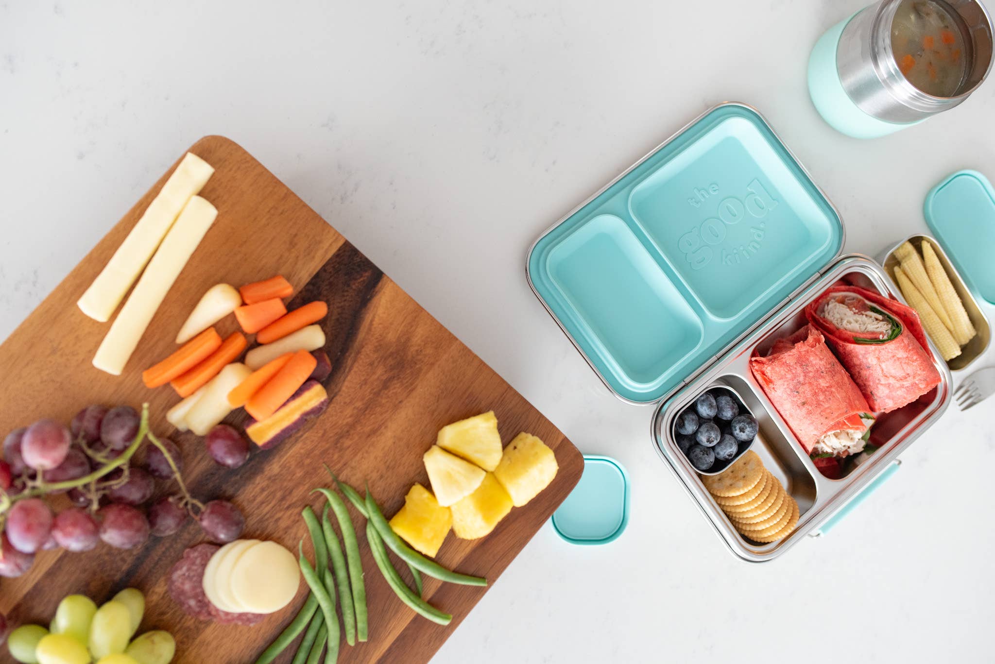 The Good Kiind - Wholesale Lunch Bag/Box - Kids - Back to school, stainless steel, lunch box: The Snacker™1