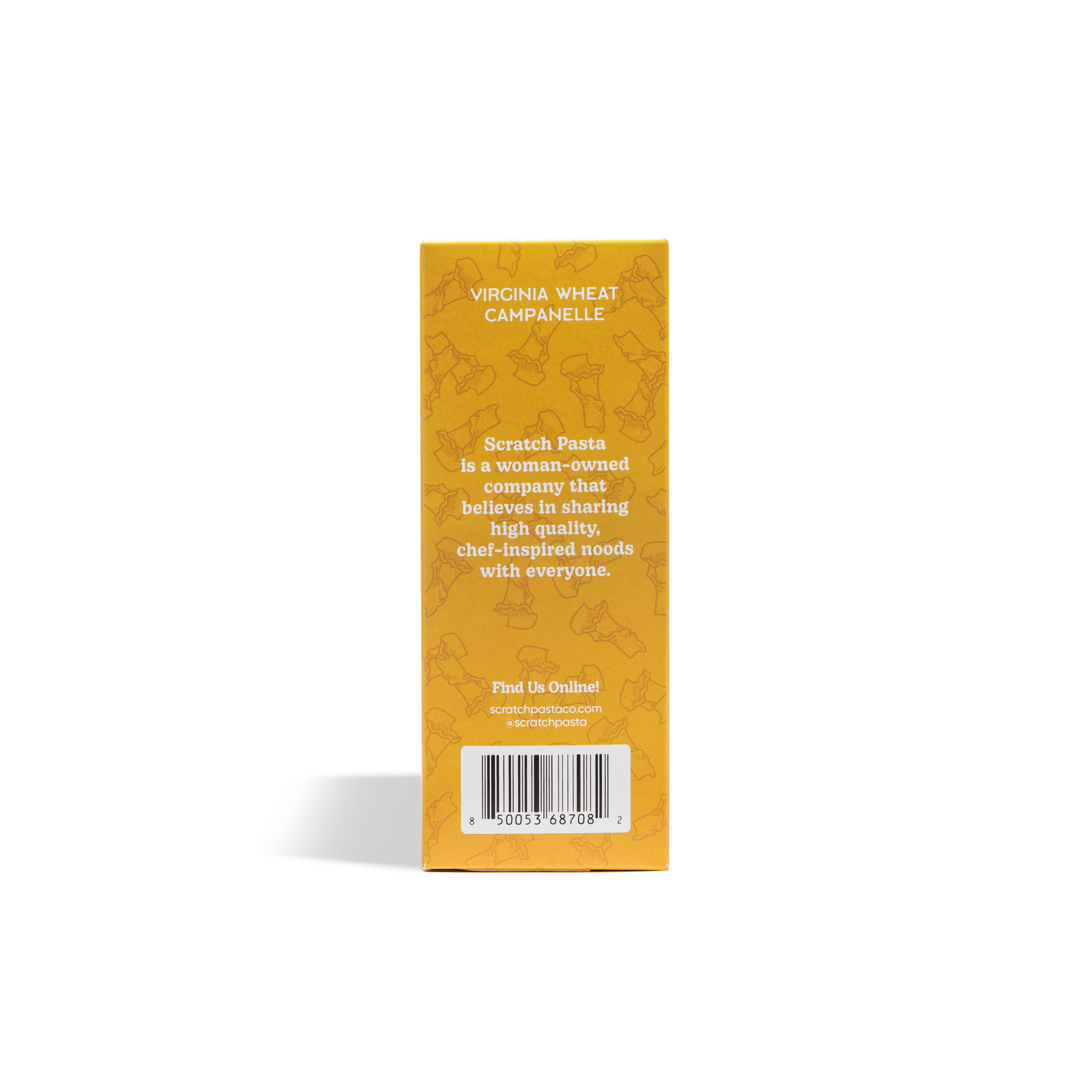 Scratch Pasta - Wholesale Pasta - Virginia Wheat Campanelle3