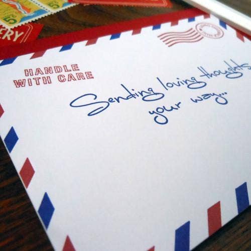 a. favorite design - Wholesale Sympathy Card - Airmail Sympathy1