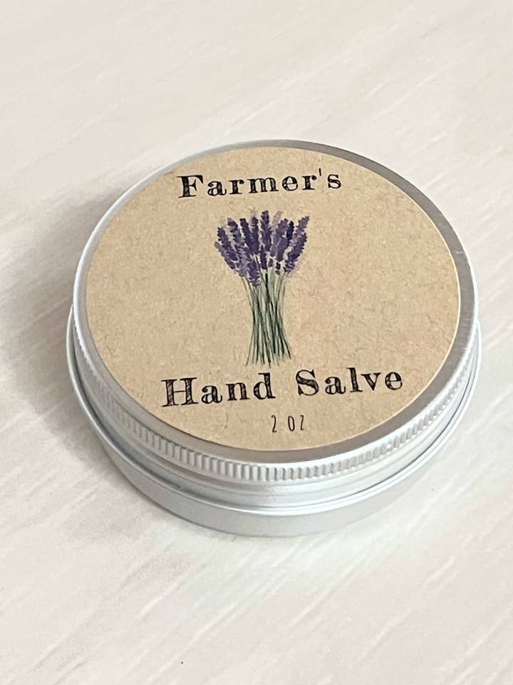 Lavender Herbal Healing Hand Salve for Dry Skin for wholesale by Brownies&Ginger Soap Co