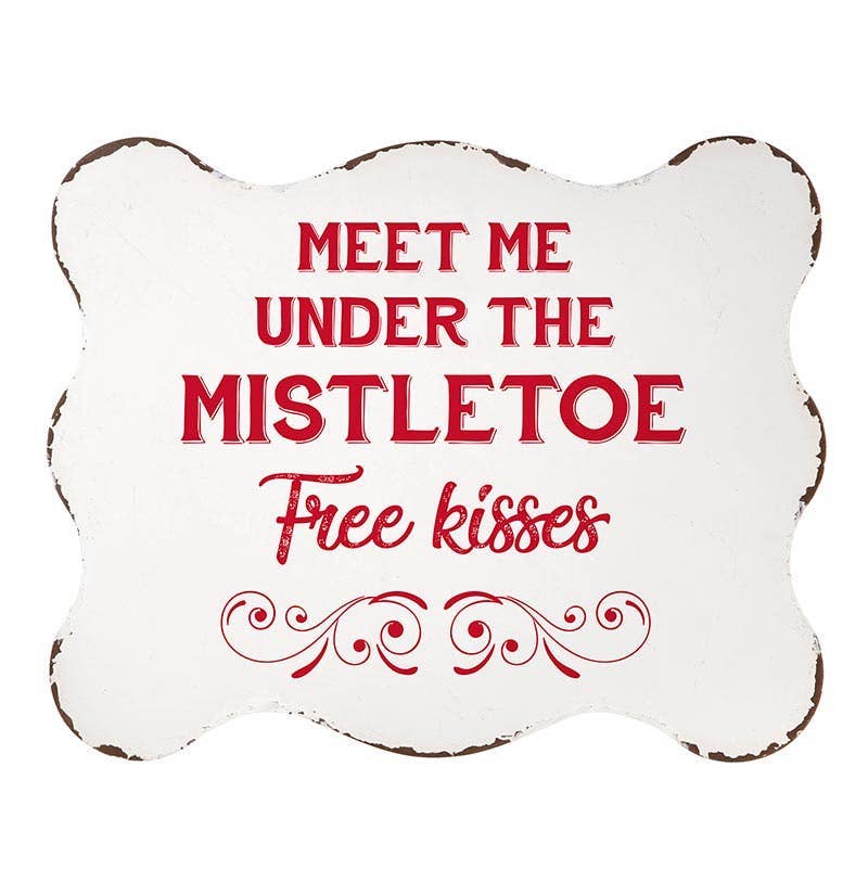 Angle - Wholesale Sign - Mistletoe Sign0