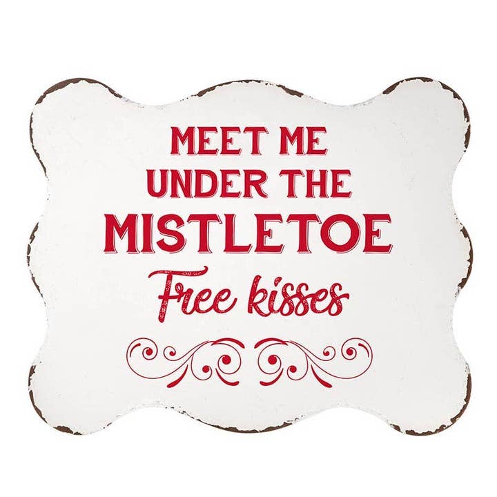 Angle - Wholesale Sign - Mistletoe Sign