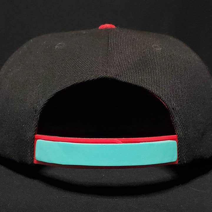 Classic Teal Blue - udskifteligt Snapback Hat Tilbehør for engroshandel hos StrapLock