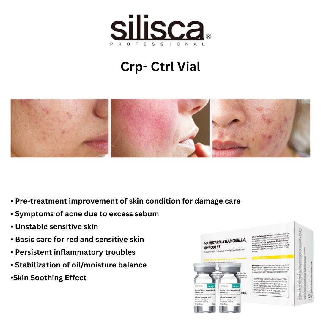 Rebeau - Wholesale Facial Serum/Concentrate - Silisca Matricaria-Chamomilla Acne Ampoules/korean beauty4