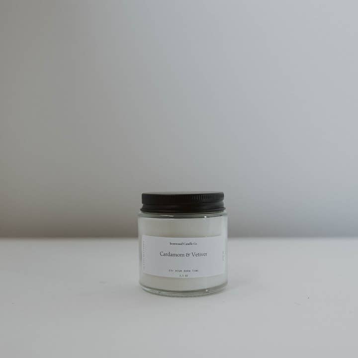 Ironwood Candle Co. - Wholesale Jar/Filled Candle - CARDAMOM & VETIVER SOY CANDLES0