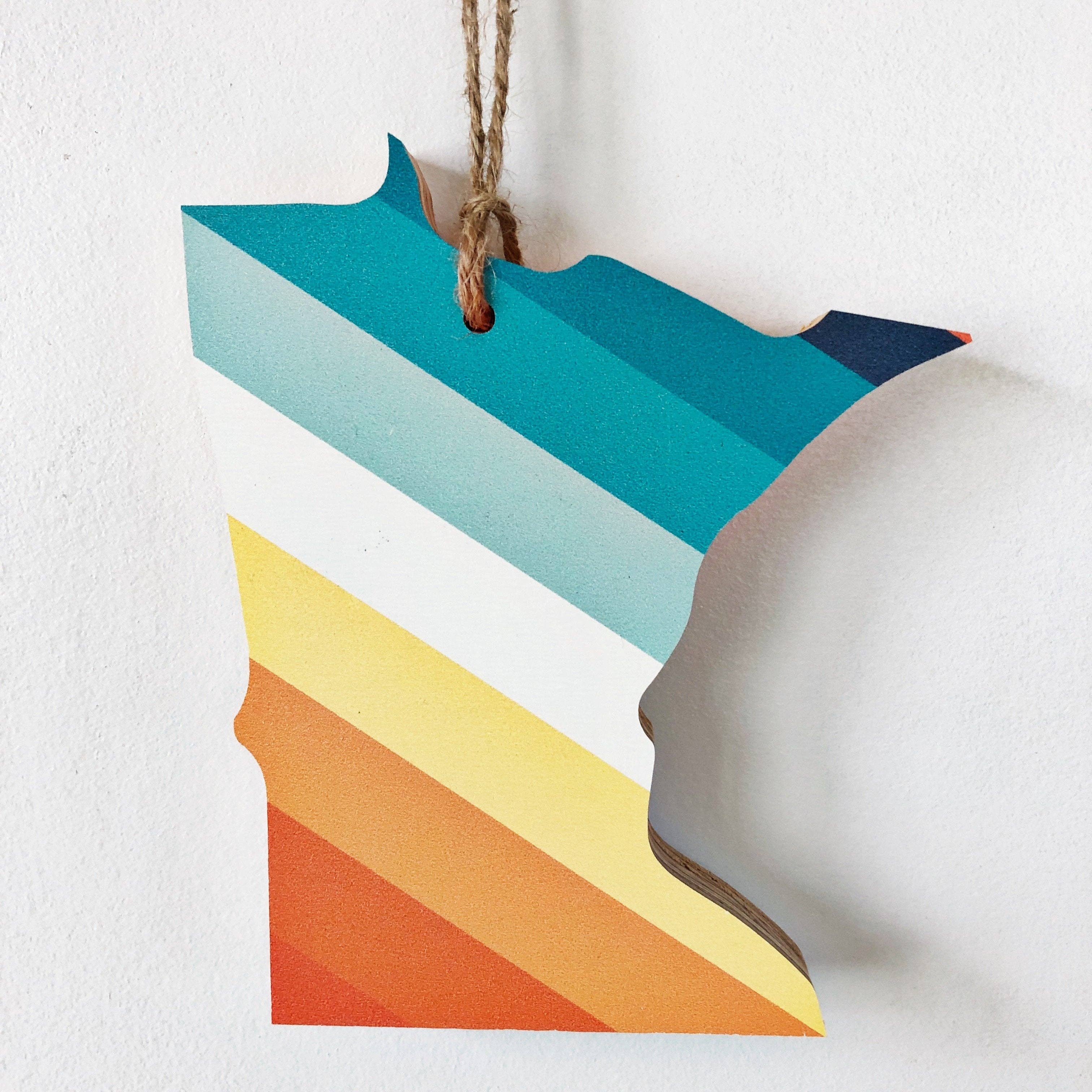 Hemlock & Heather - Wholesale Ornament - '76 Stripes State Ornaments29