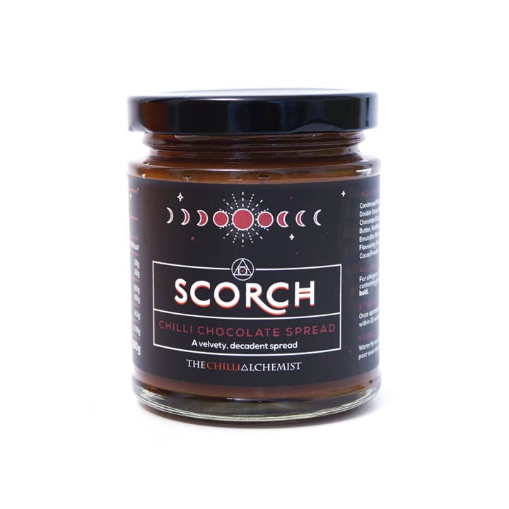 Dorset Chilli Ltd - Wholesale Hot Fudge/Chocolate Spread - Chilli Alchemist - Scorch - Chilli Chocolate Fudge