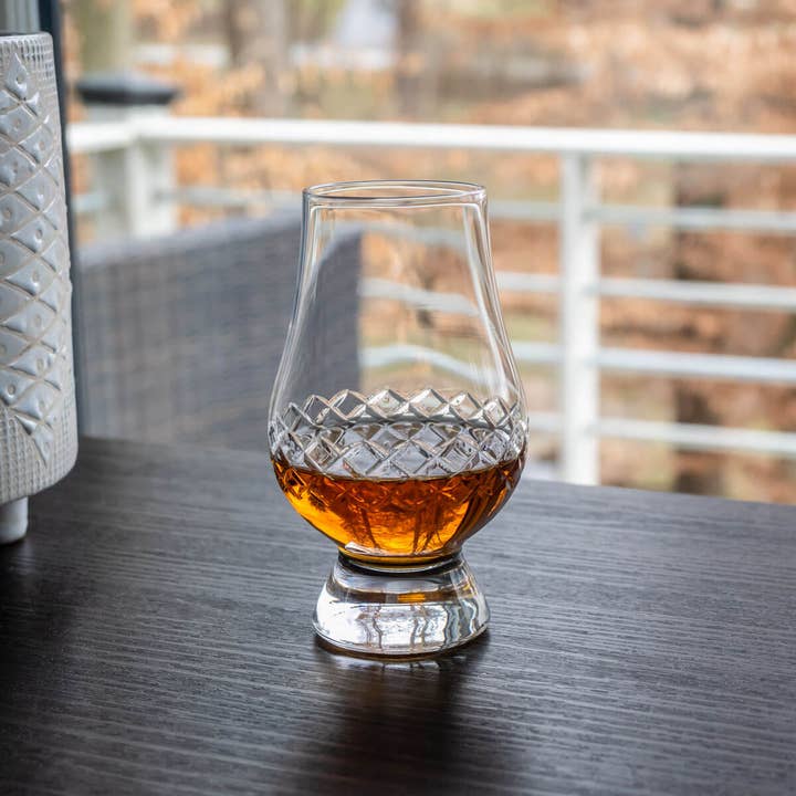 Rolf Glass - Wholesale Cocktail/Liquor Glass - Diamond Scotch Whiskey Glencairn 6.75oz5