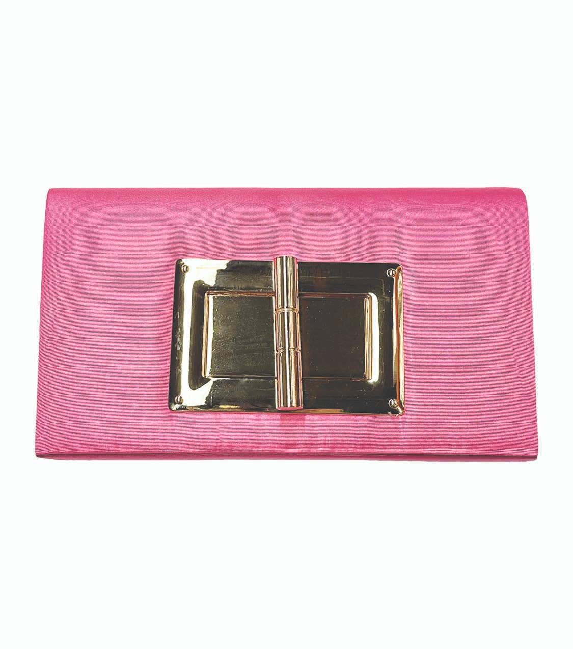 Lisi Lerch – wholesale Kuvertväska - Dam – Lillian Clutch - Rosa Faille1