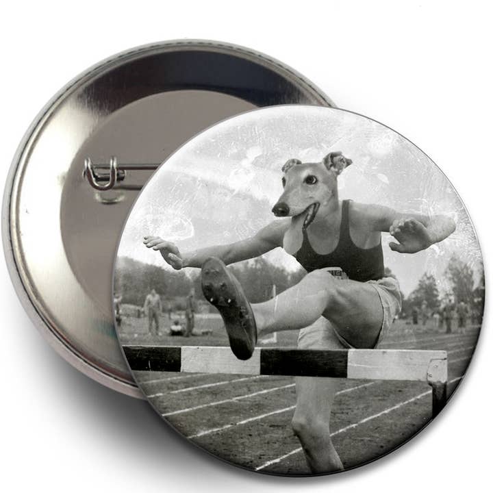 The Wild Oddisorium - Wholesale Lapel Pin/Button - Dog Buttons, Pins, Badges, POS, Funny Dogs in Clothes, Cute24