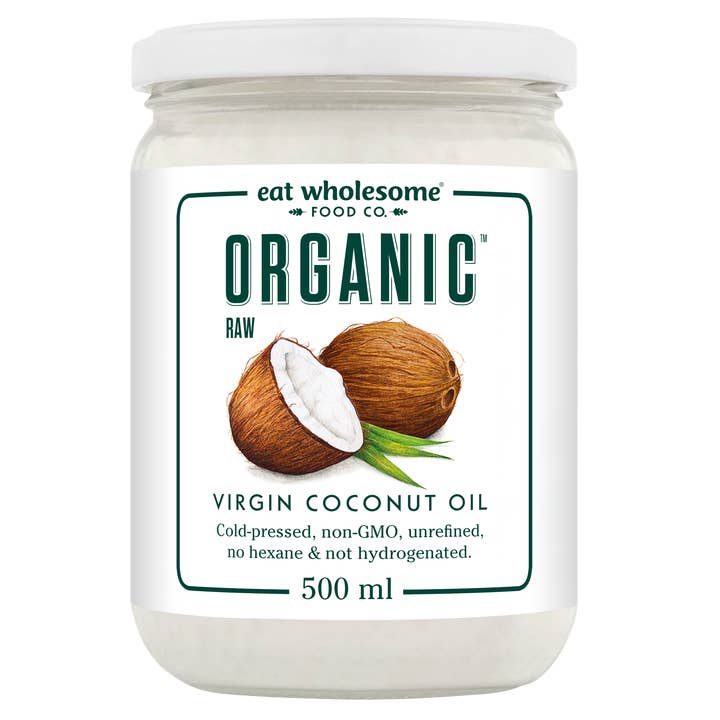 Organic Extra Virgin Coconut Oil 500 ml for wholesale by Eat Wholesome