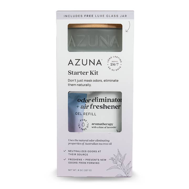 Azuna Fresh - Wholesale Air Freshener - 8 oz Odor Eliminator + Air Freshener Starter Kit (box set)
