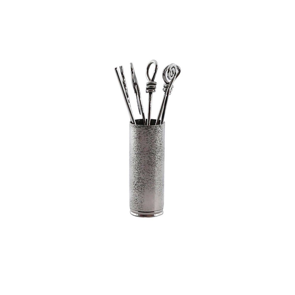 INOX artisans – Engroshandel Cocktailpind – INOX Fuldpolerede oliven/cocktailplukker0