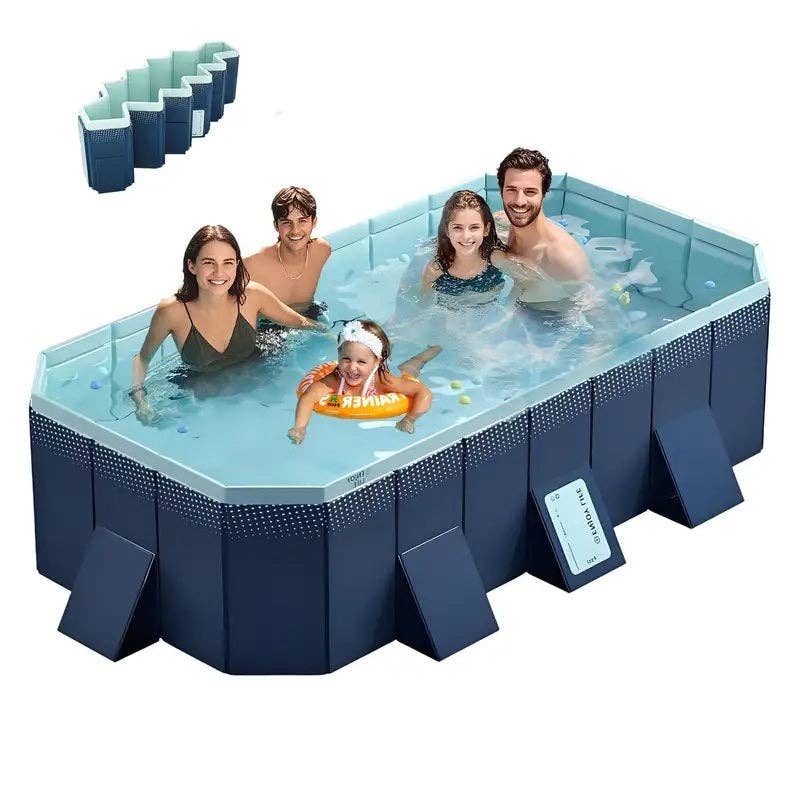 39F Inc. - Wholesale Inflatables - 3.0m PVC Folding Pool – Non-Inflatable, Summer Cooling 6