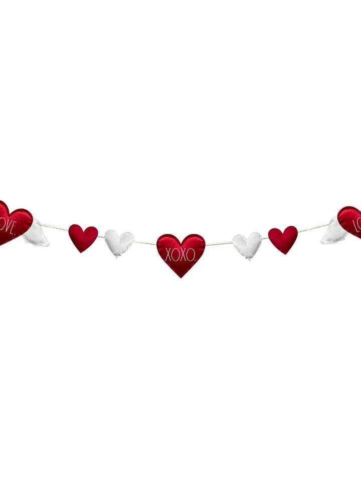 Rae Dunn Decorative Valentine Garland for wholesale by DesignStyles Home