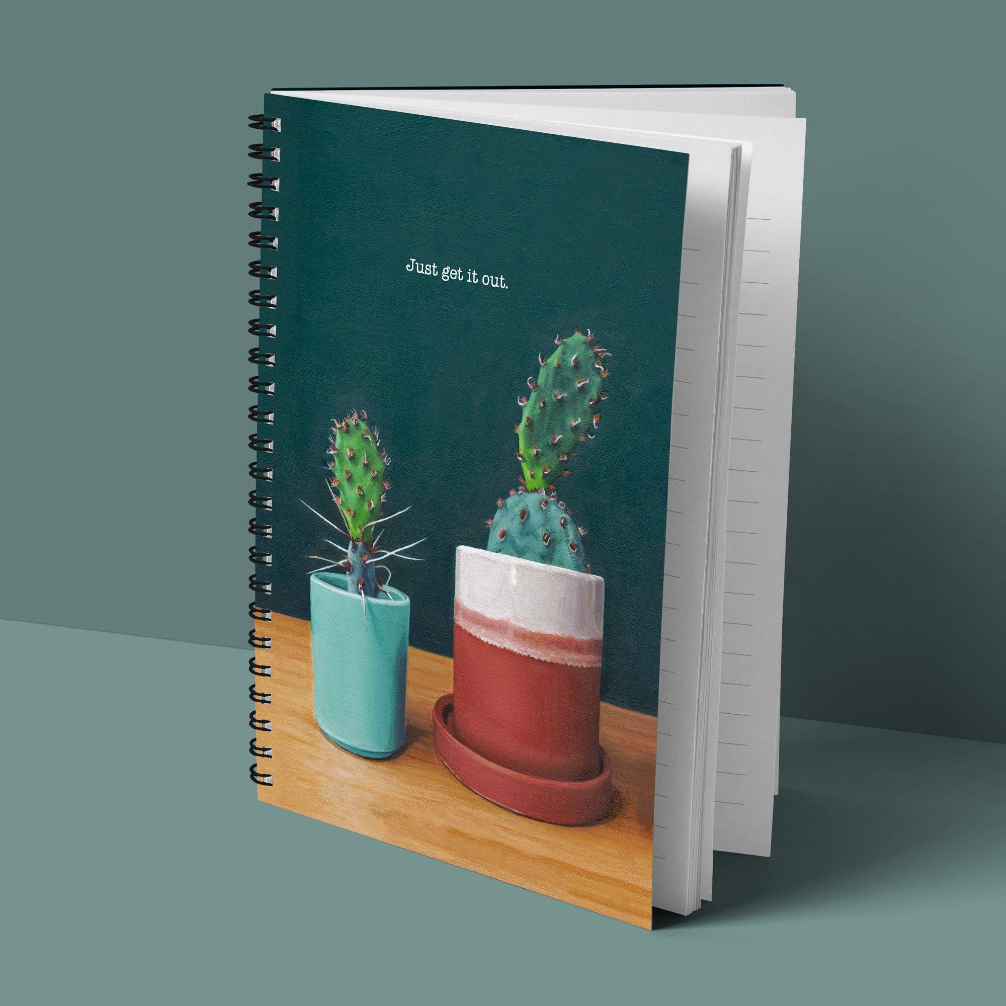 Betsie Studios - Wholesale Notebook - "Just get it out" Notebook2