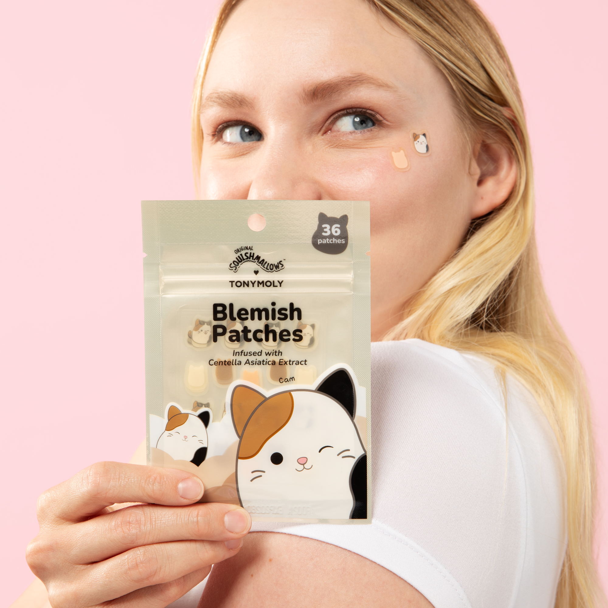 TONYMOLY - Wholesale Acne/Hydrocolloid Patch - Squishmallows x TONYMOLY Blemish Patches8